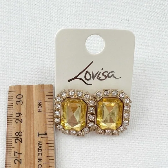 4/$25 Lovisa Crystal Stud Earrings - Picture 3 of 3